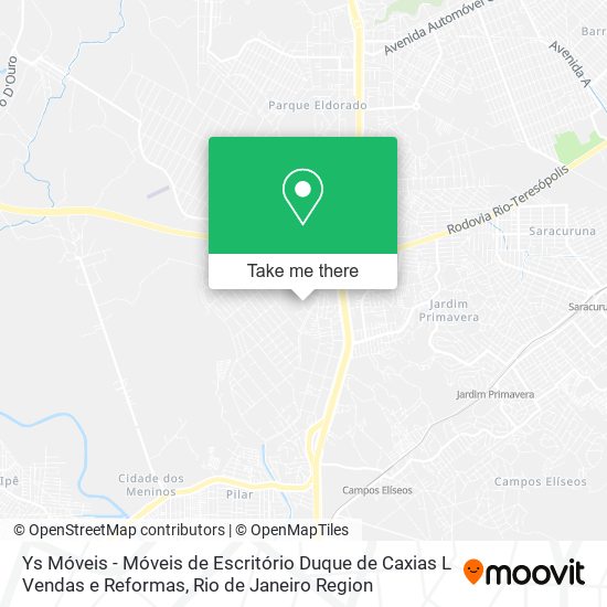 Ys Móveis - Móveis de Escritório Duque de Caxias L Vendas e Reformas map