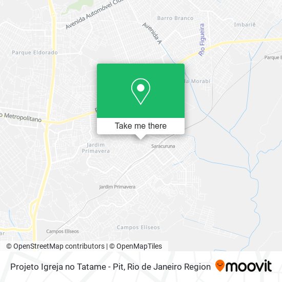 Mapa Projeto Igreja no Tatame - Pit