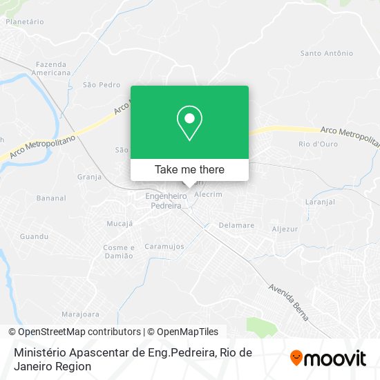 Mapa Ministério Apascentar de Eng.Pedreira