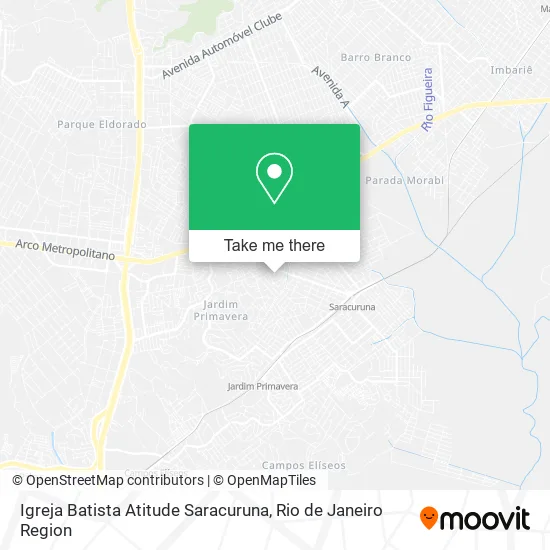 Igreja Batista Atitude Saracuruna map