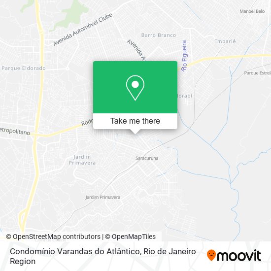 Condomínio Varandas do Atlântico map