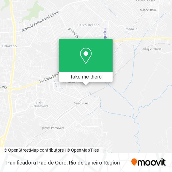 Panificadora Pão de Ouro map
