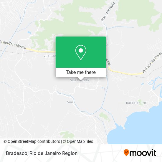 Bradesco map