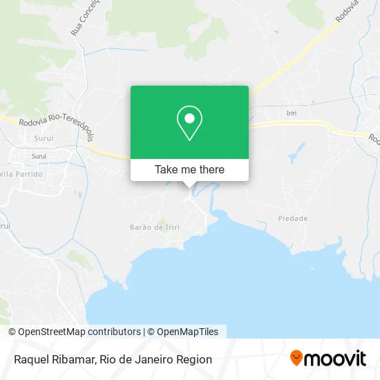 Raquel Ribamar map