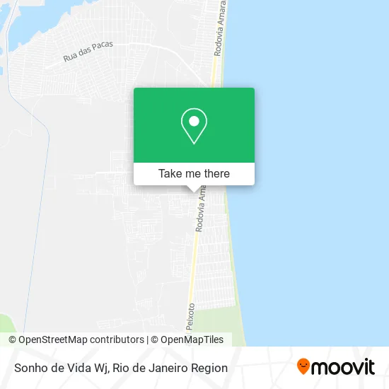 Sonho de Vida Wj map