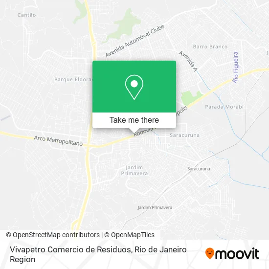 Vivapetro Comercio de Residuos map