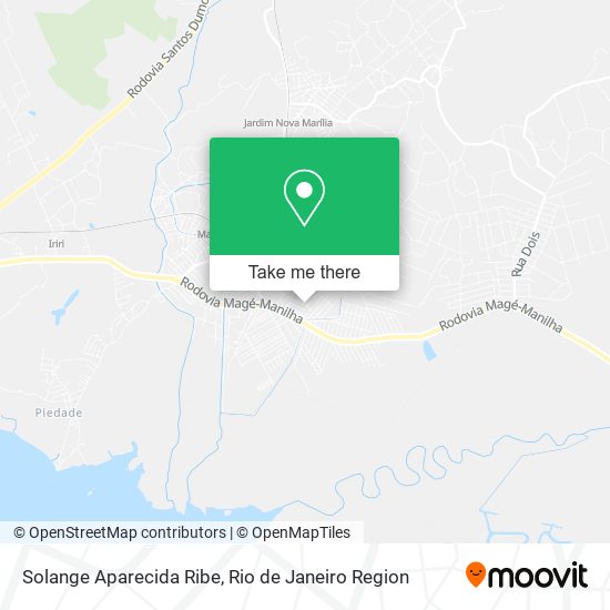 Solange Aparecida Ribe map
