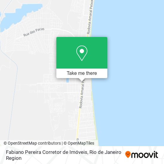Mapa Fabiano Pereira Corretor de Imóveis