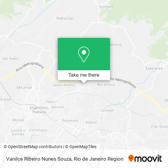 Vanilce Ribeiro Nunes Souza map