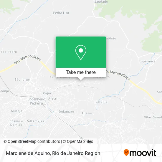 Marciene de Aquino map