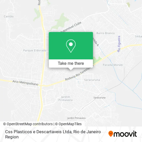 Css Plasticos e Descartaveis Ltda map