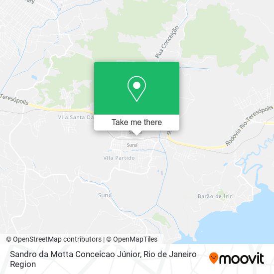 Mapa Sandro da Motta Conceicao Júnior