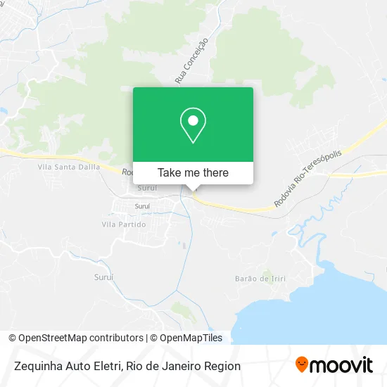 Zequinha Auto Eletri map