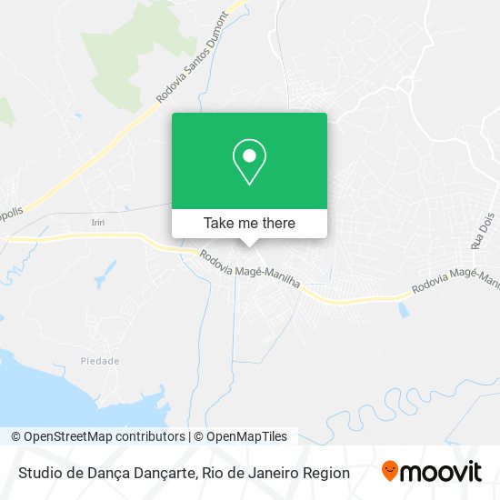 Studio de Dança Dançarte map