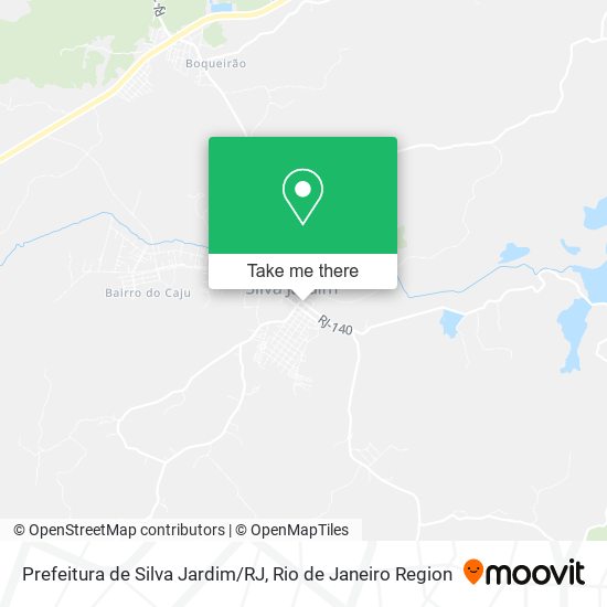 Prefeitura de Silva Jardim/RJ map