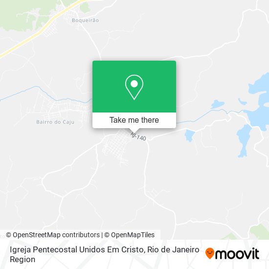 Igreja Pentecostal Unidos Em Cristo map