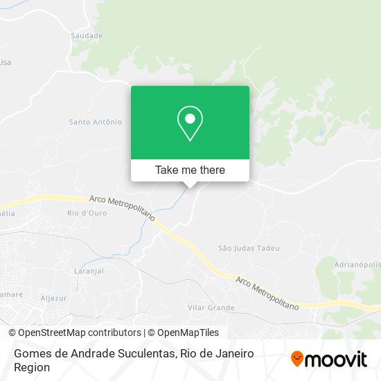 Gomes de Andrade Suculentas map