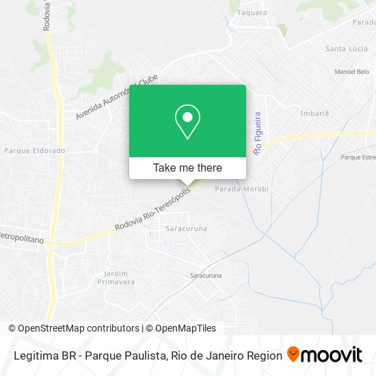 Legitima BR - Parque Paulista map