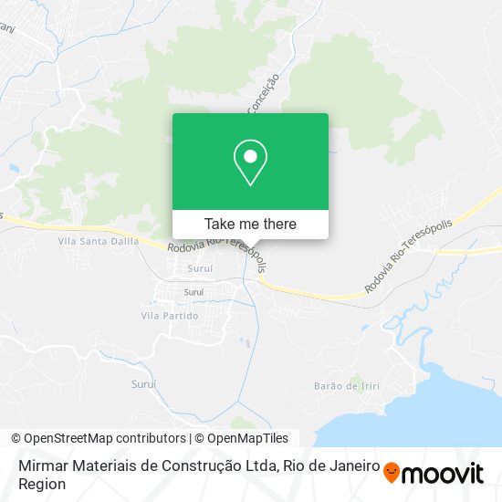 Mirmar Materiais de Construção Ltda map