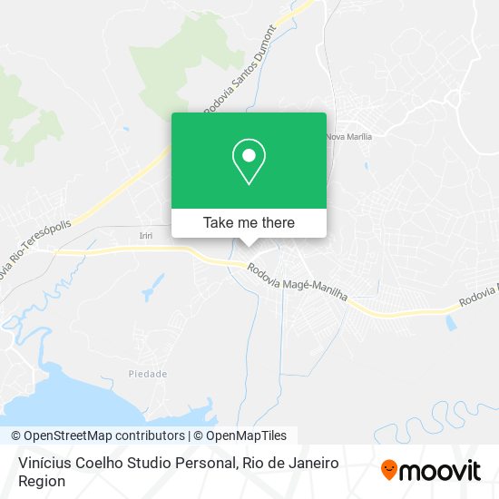 Vinícius Coelho Studio Personal map