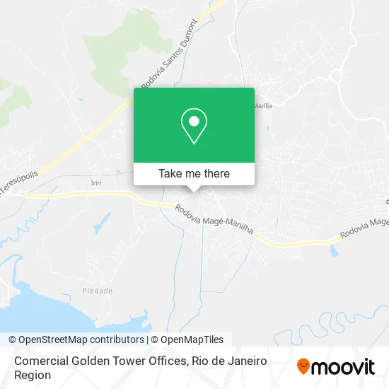 Comercial Golden Tower Offices map