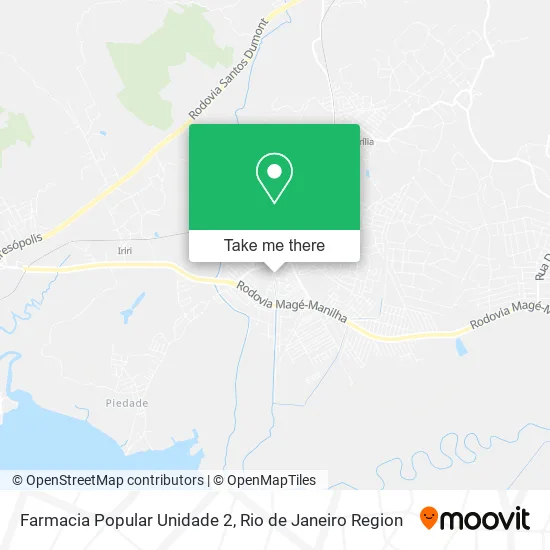 Farmacia Popular Unidade 2 map