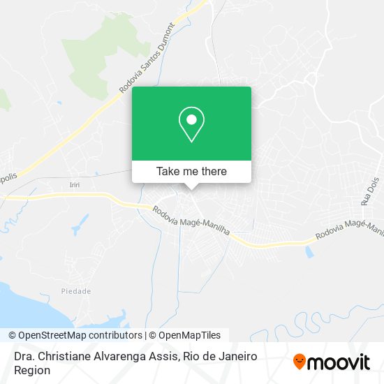 Dra. Christiane Alvarenga Assis map