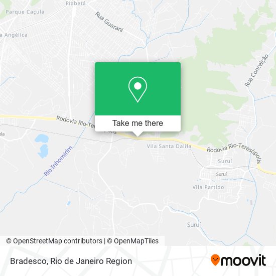 Bradesco map