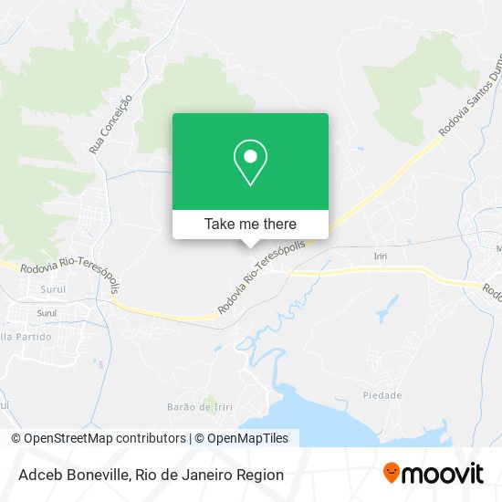 Mapa Adceb Boneville