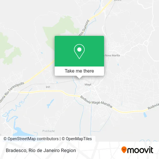 Bradesco map