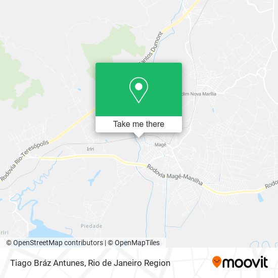 Tiago Bráz Antunes map