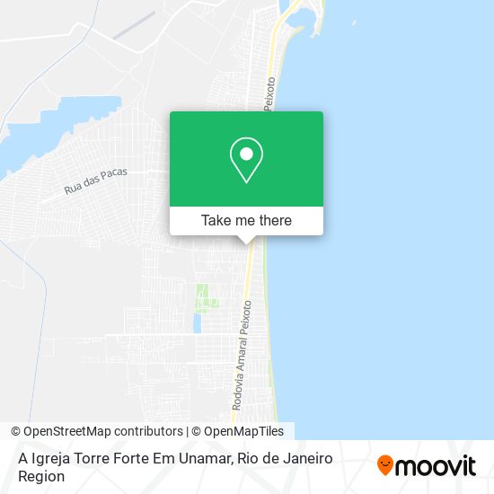 A Igreja Torre Forte Em Unamar map