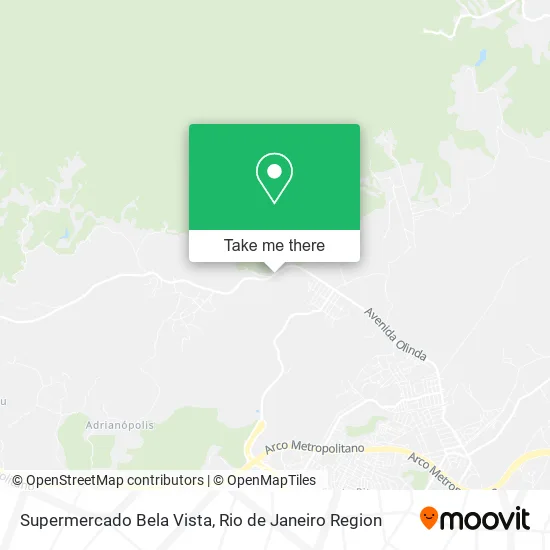 Supermercado Bela Vista map