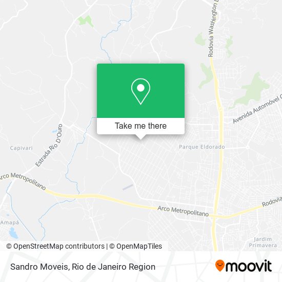 Sandro Moveis map