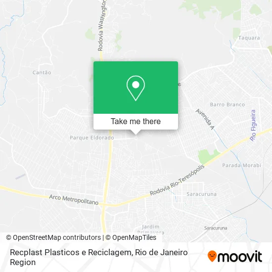 Recplast Plasticos e Reciclagem map