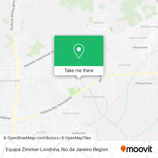 Equipe Zimmer-Londrina map