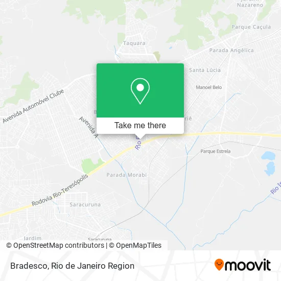 Bradesco map
