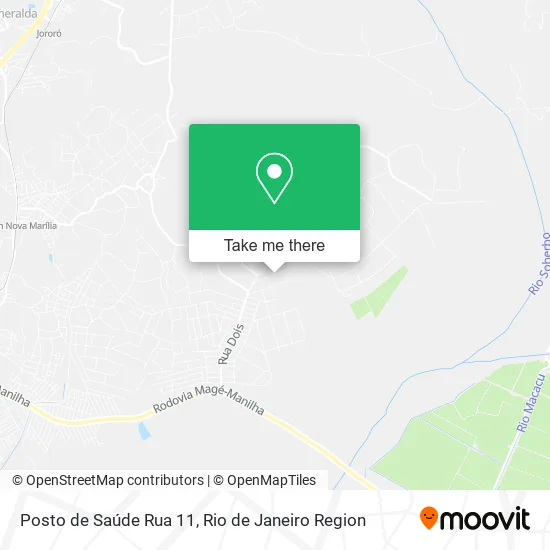 Posto de Saúde Rua 11 map
