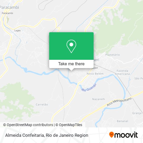 Almeida Confeitaria map