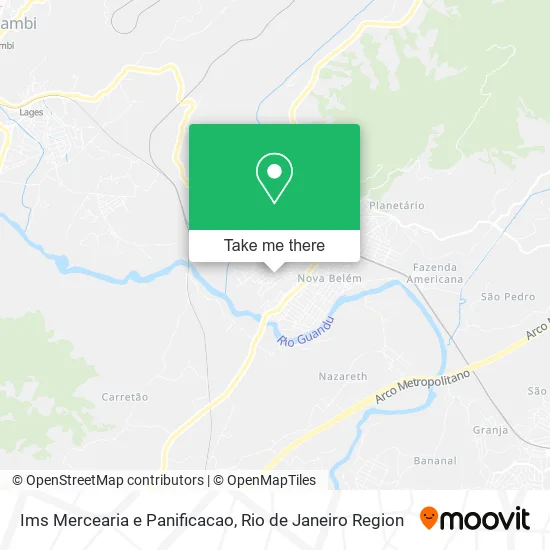 Ims Mercearia e Panificacao map