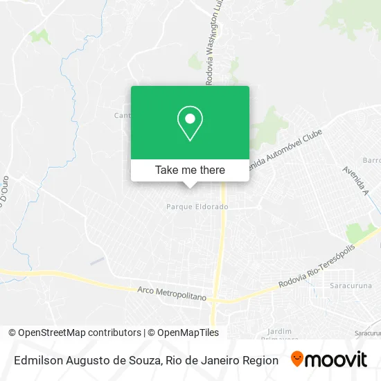 Edmilson Augusto de Souza map