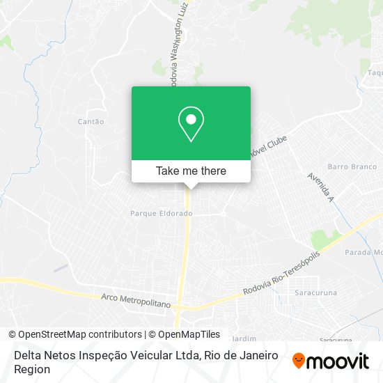 Delta Netos Inspeção Veicular Ltda map