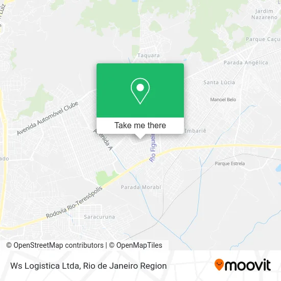 Ws Logistica Ltda map