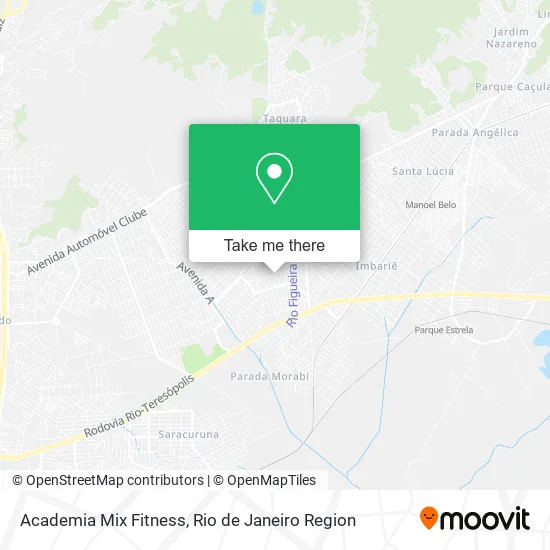 Academia Mix Fitness map