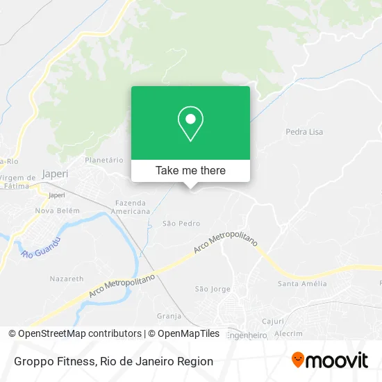 Groppo Fitness map