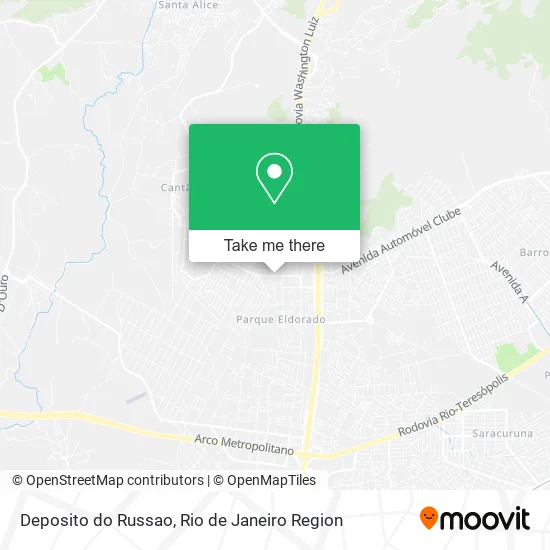 Deposito do Russao map