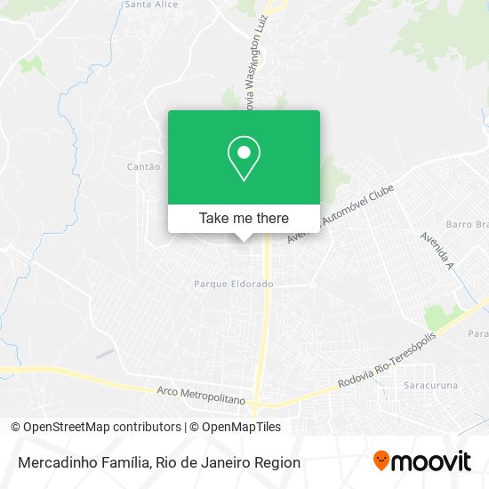 Mercadinho Família map