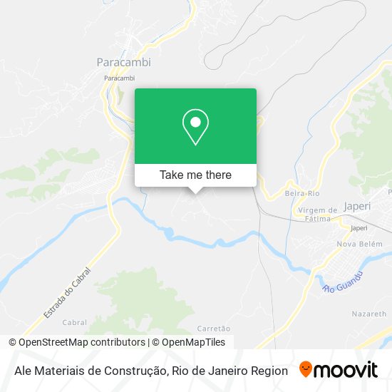Ale Materiais de Construção map