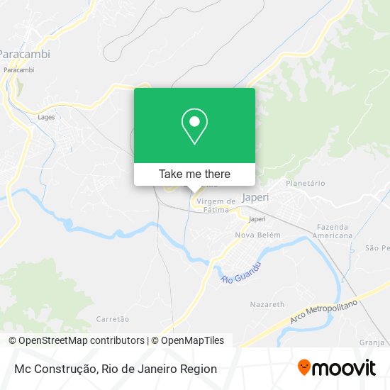 Mc Construção map