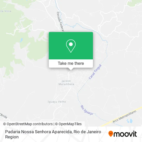 Padaria Nossa Senhora Aparecida map